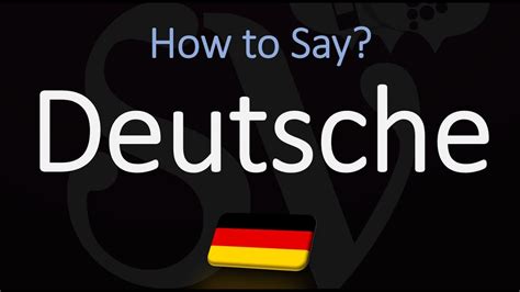 pronouncement deutsch|how to pronounce german correctly.